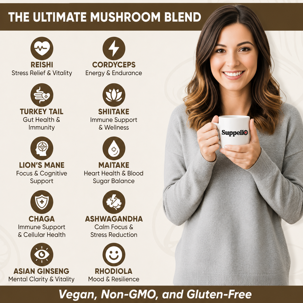 Mushroom Complex+ Powder